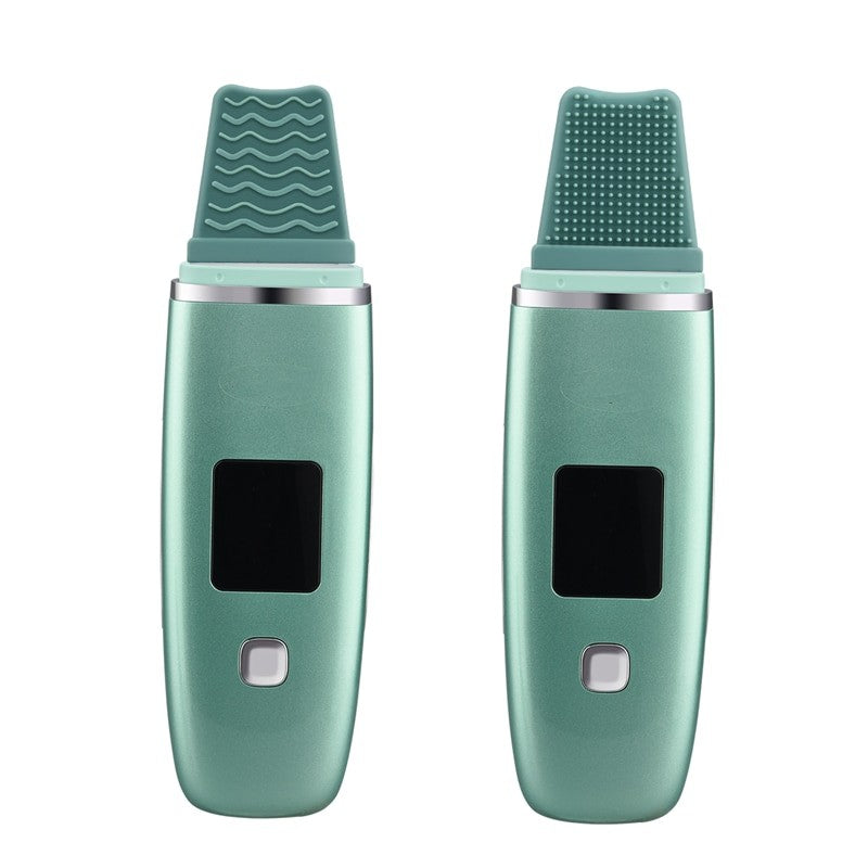 Ultrasonic Skin Scrubber Vibration EMS Ion Face Cleanser Blackhead