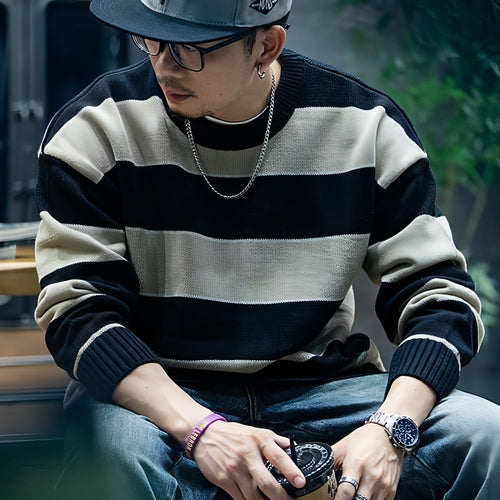 Artifact 014: Aaron Adams' Shadow Stripe Knit